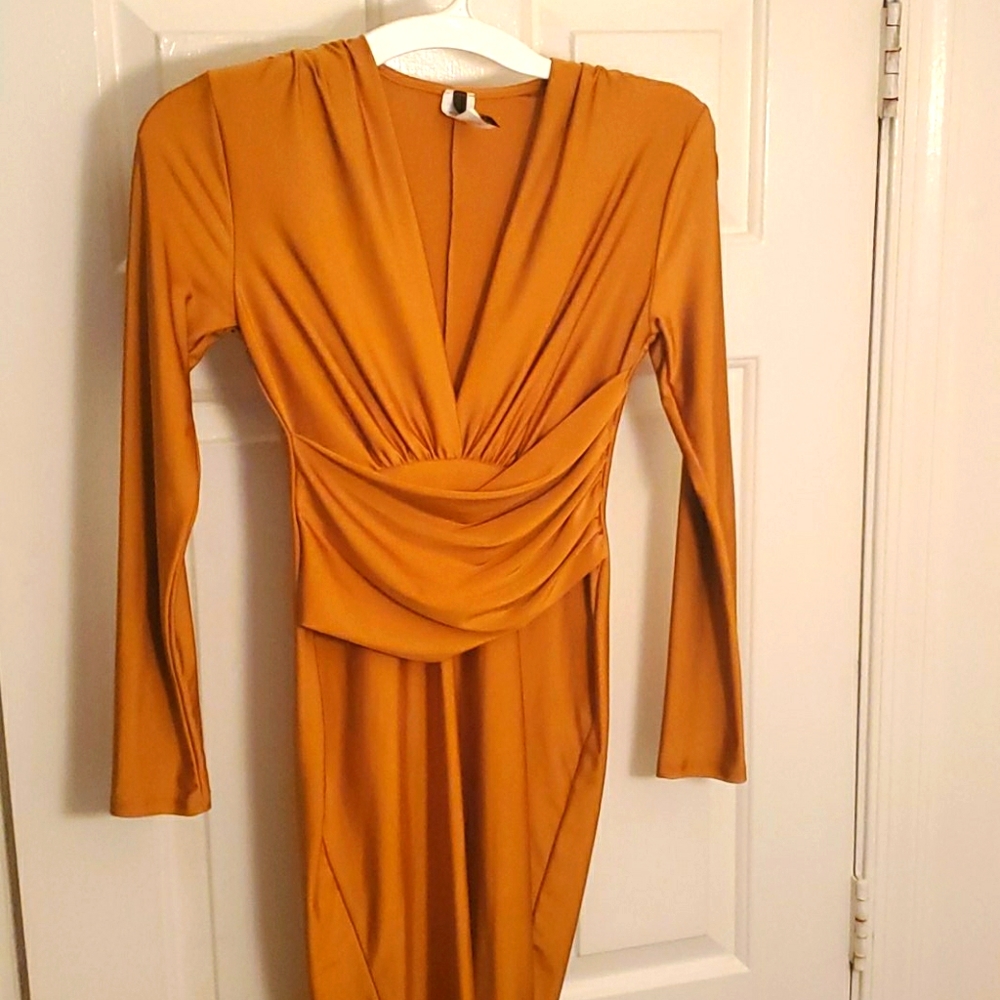 Gold Dress